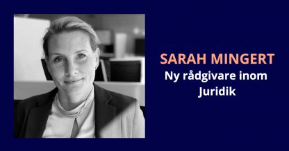 Sarah Mingert - Rådgivare inom juridik